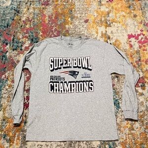 New England Patriots Super Bowl LIII Champions NFL Football Tee Tshirt